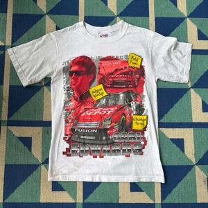 Carl Edwards NASCAR Racing T Shirt Chase Authentics Roush Fenway Mens Size Small